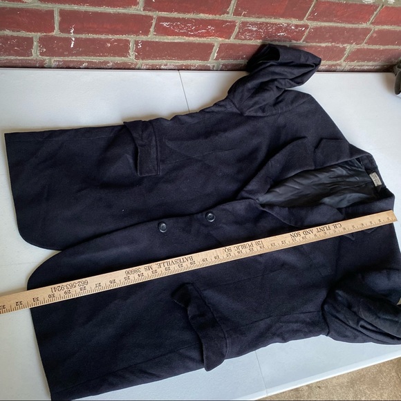 100% Cashmere Jos A Banks Men 42R Dark Blue Sport Coat Blazer - Picture 7 of 7